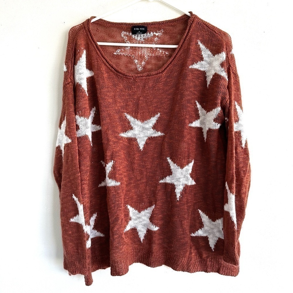 Blank Paige Women Star knitted sweater size M